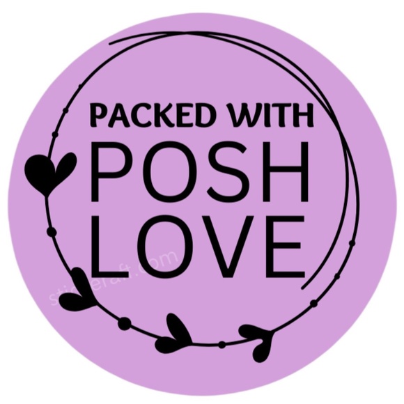 @Thank You Stickers for poshmark 2in round Shipping Supplies NWT - Picture 11 of 13